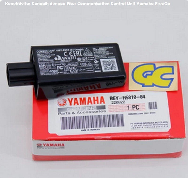 Konektivitas Canggih dengan Fitur Communication Control Unit Yamaha FreeGo