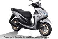 Yamaha FreeGo Warna Abu-Abu Tampil Elegan dengan Fitur Modern